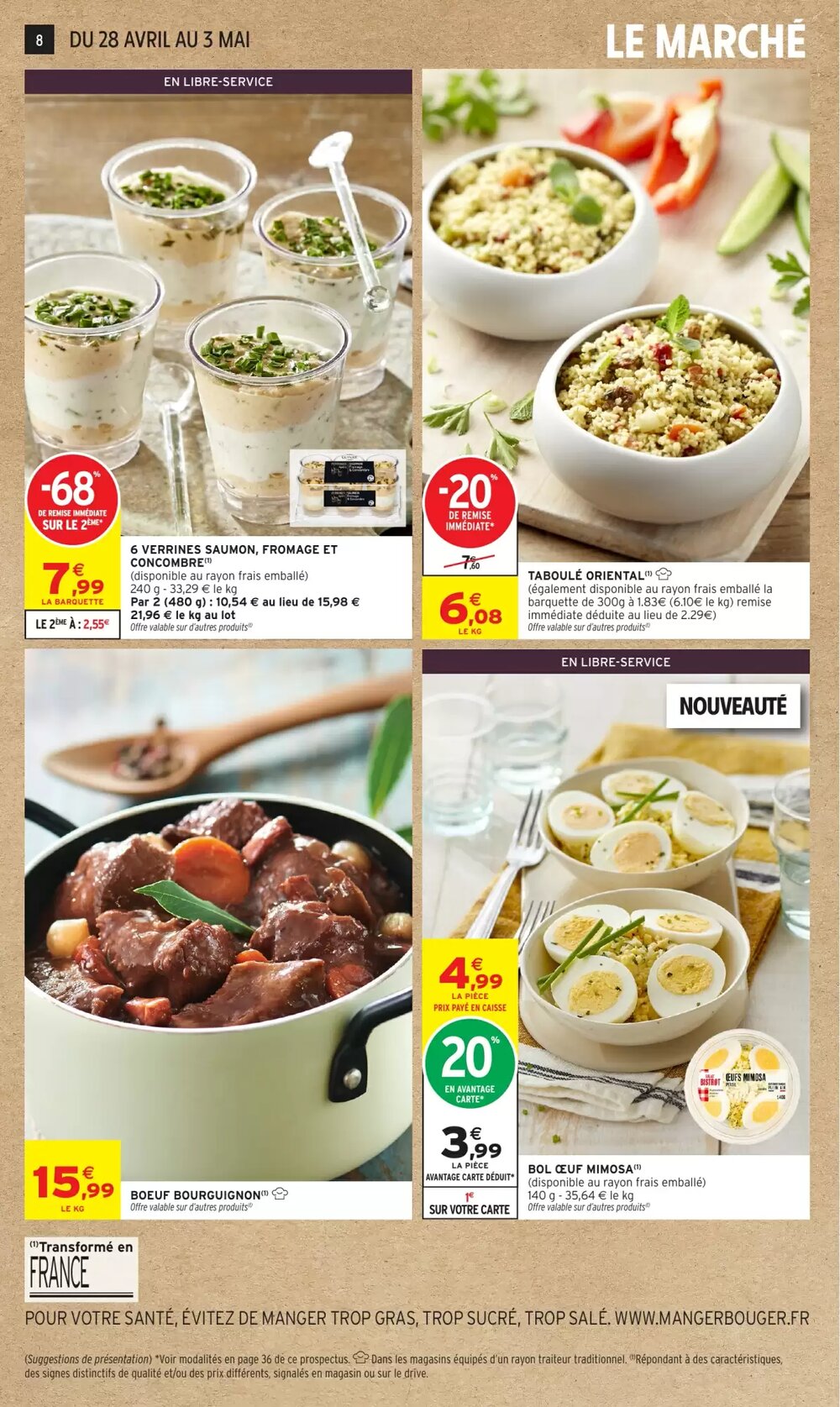 Prospectus promotionnel Intermarché Hyper valable à partir du 28/04/2026 - Page 8.