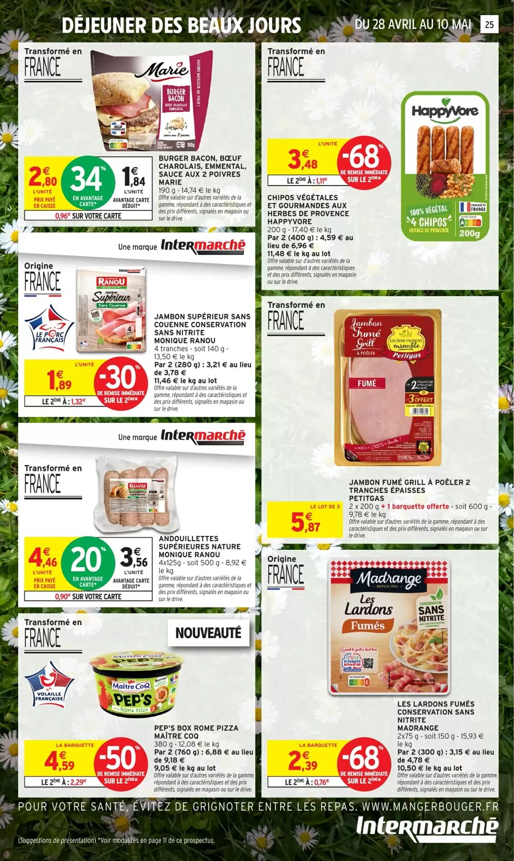 Prospectus promotionnel Intermarché valable à partir du 28/04/2026 - Page 18.