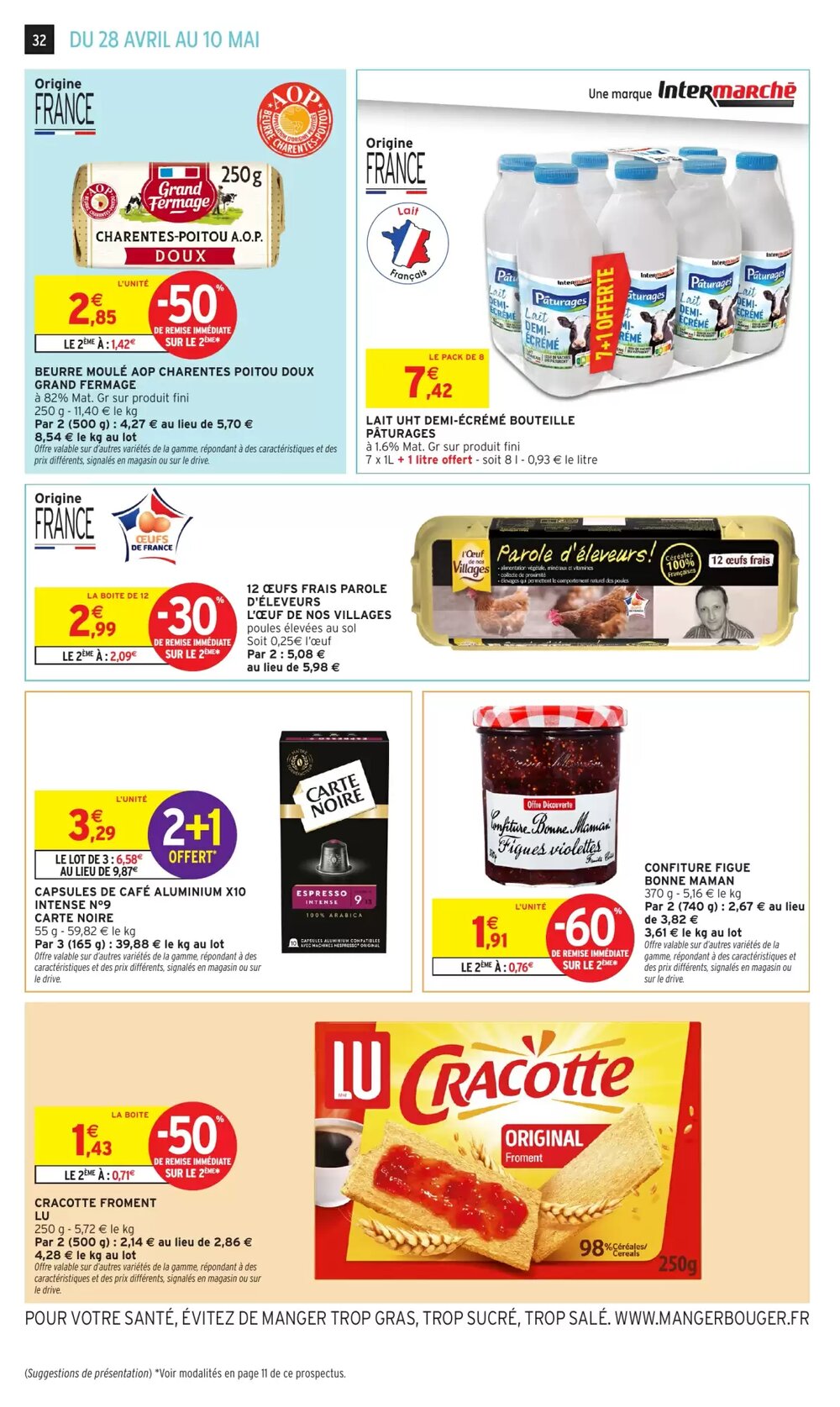 Prospectus promotionnel Intermarché valable à partir du 28/04/2026 - Page 25.