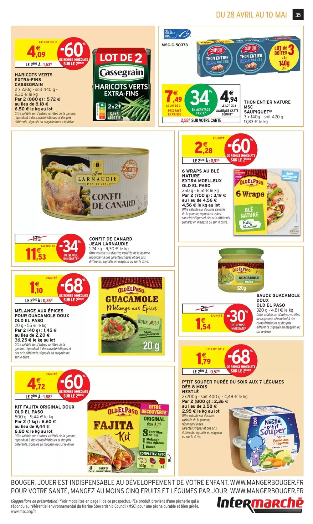 Prospectus promotionnel Intermarché valable à partir du 28/04/2026 - Page 28.
