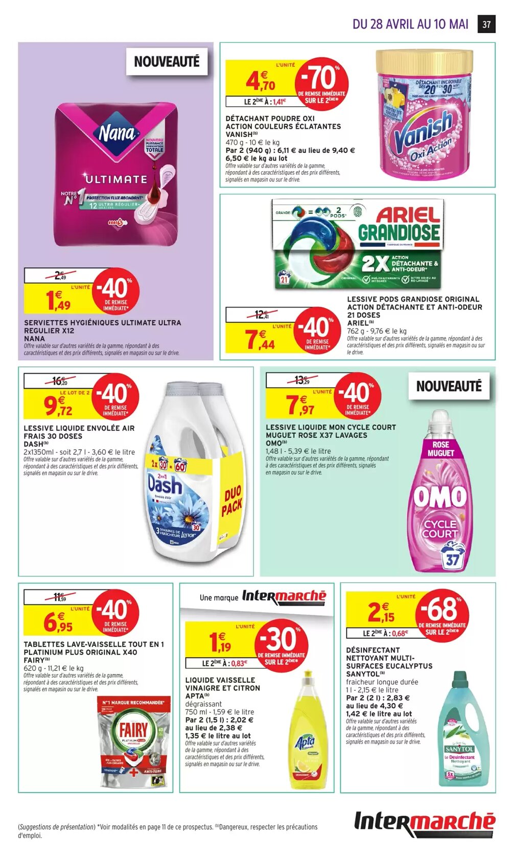 Prospectus promotionnel Intermarché valable à partir du 28/04/2026 - Page 30.