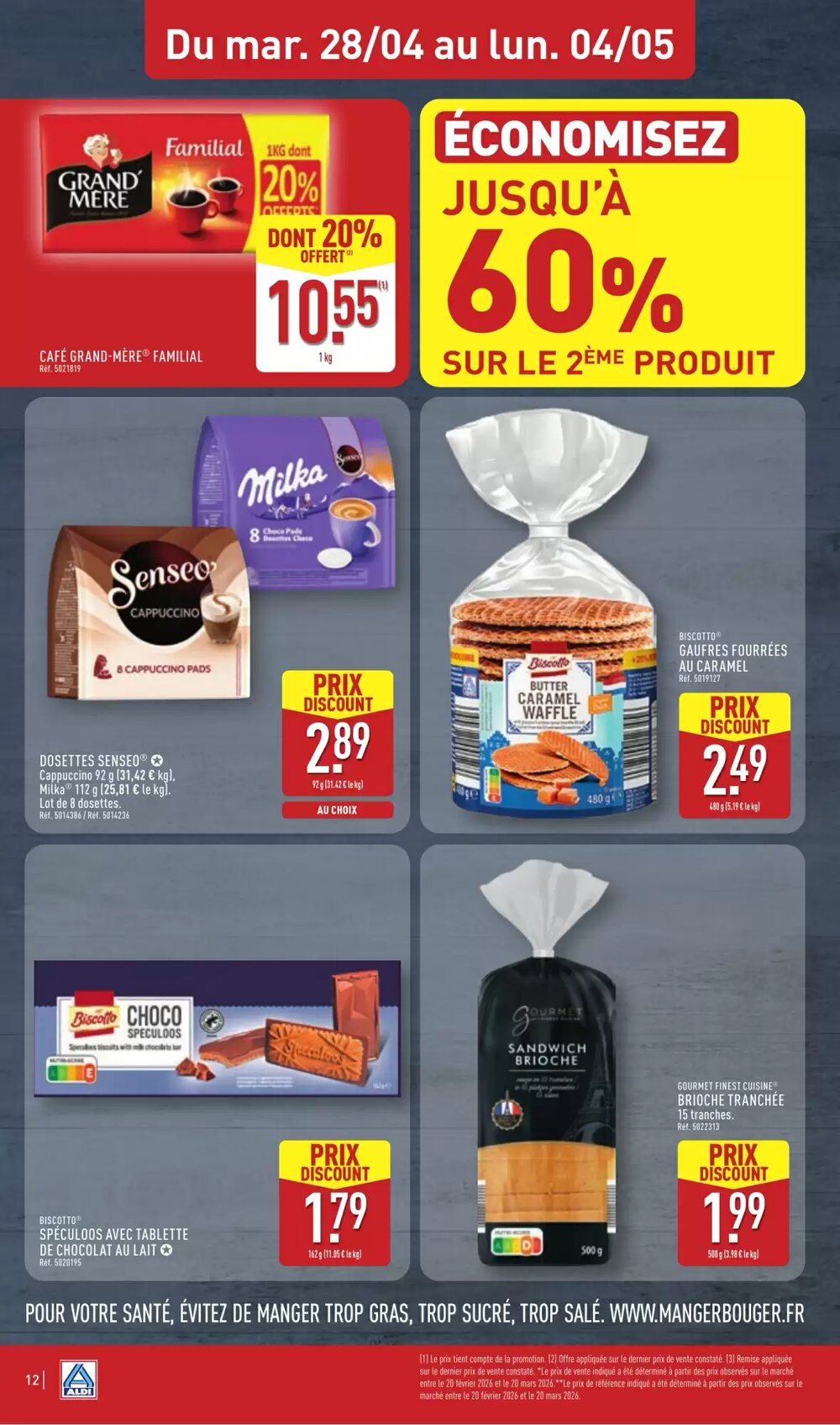 Prospectus promotionnel ALDI valable à partir du 28/04/2026 - Page 14.