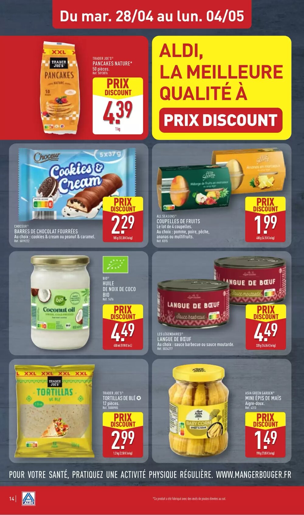 Prospectus promotionnel ALDI valable à partir du 28/04/2026 - Page 16.