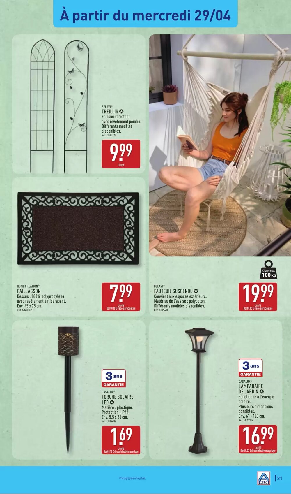 Prospectus promotionnel ALDI valable à partir du 28/04/2026 - Page 33.