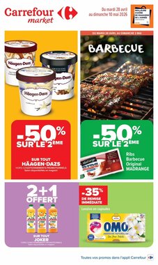 Prospectus promotionnel Carrefour Market valable à partir du 28/04/2026