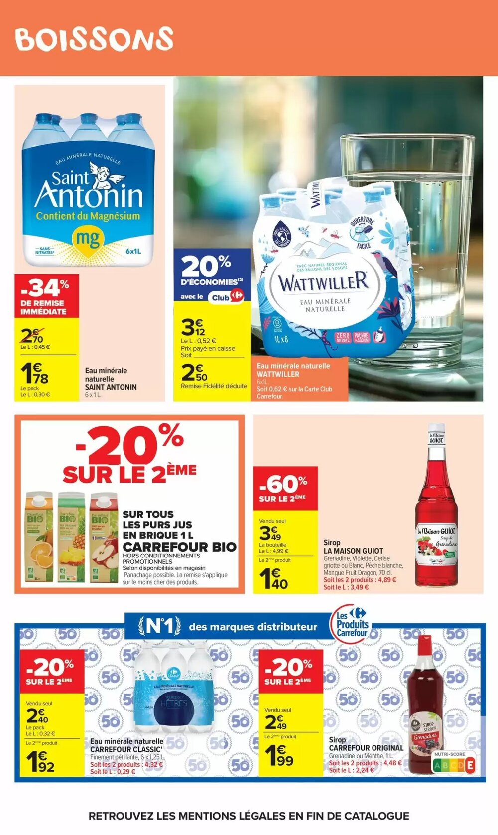 Prospectus promotionnel Carrefour Market valable à partir du 28/04/2026 - Page 47.