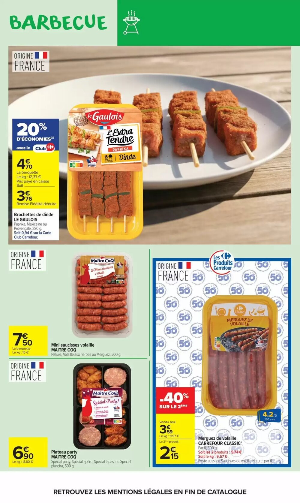 Prospectus promotionnel Carrefour Market valable à partir du 28/04/2026 - Page 6.