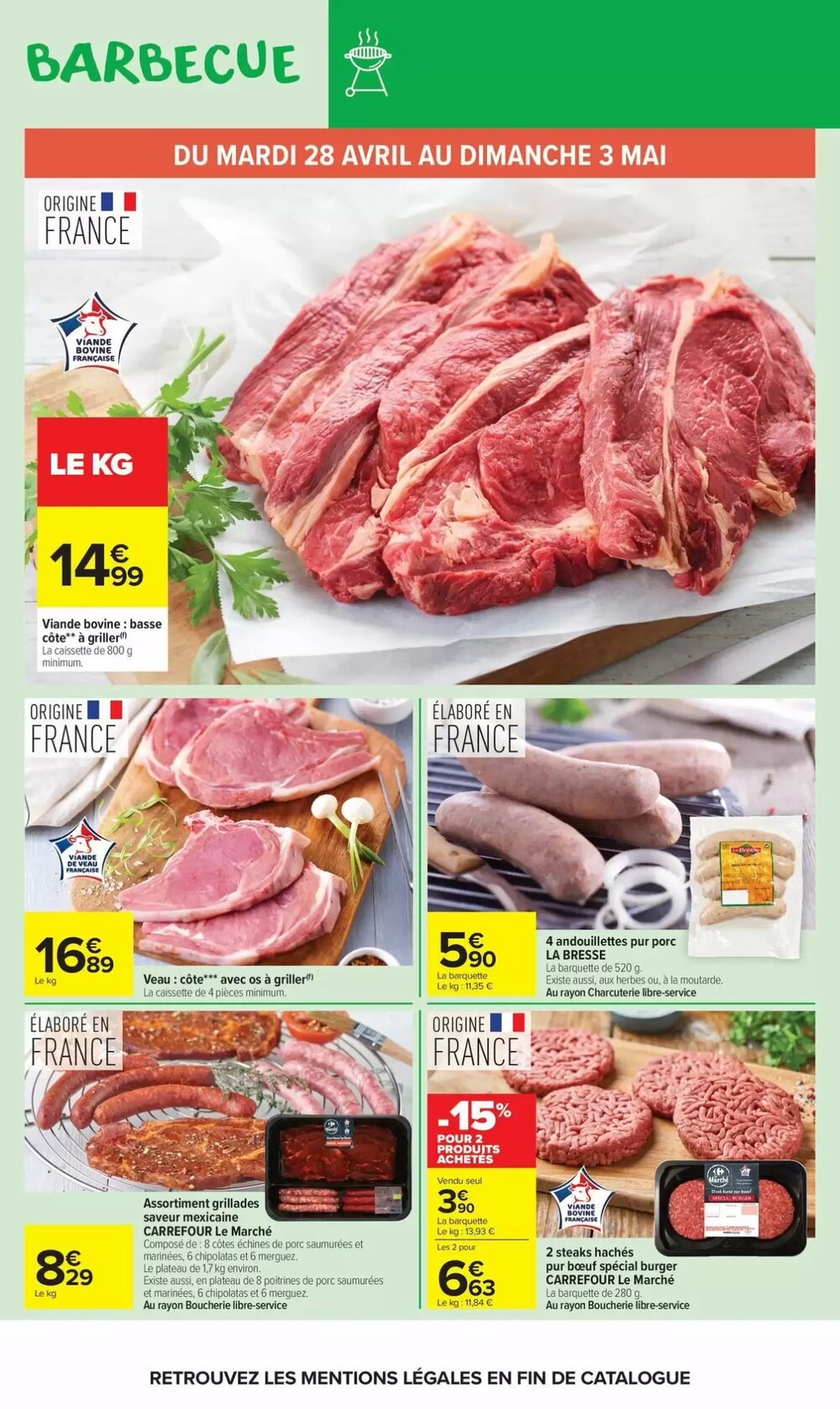 Prospectus promotionnel Carrefour Market valable à partir du 28/04/2026 - Page 8.