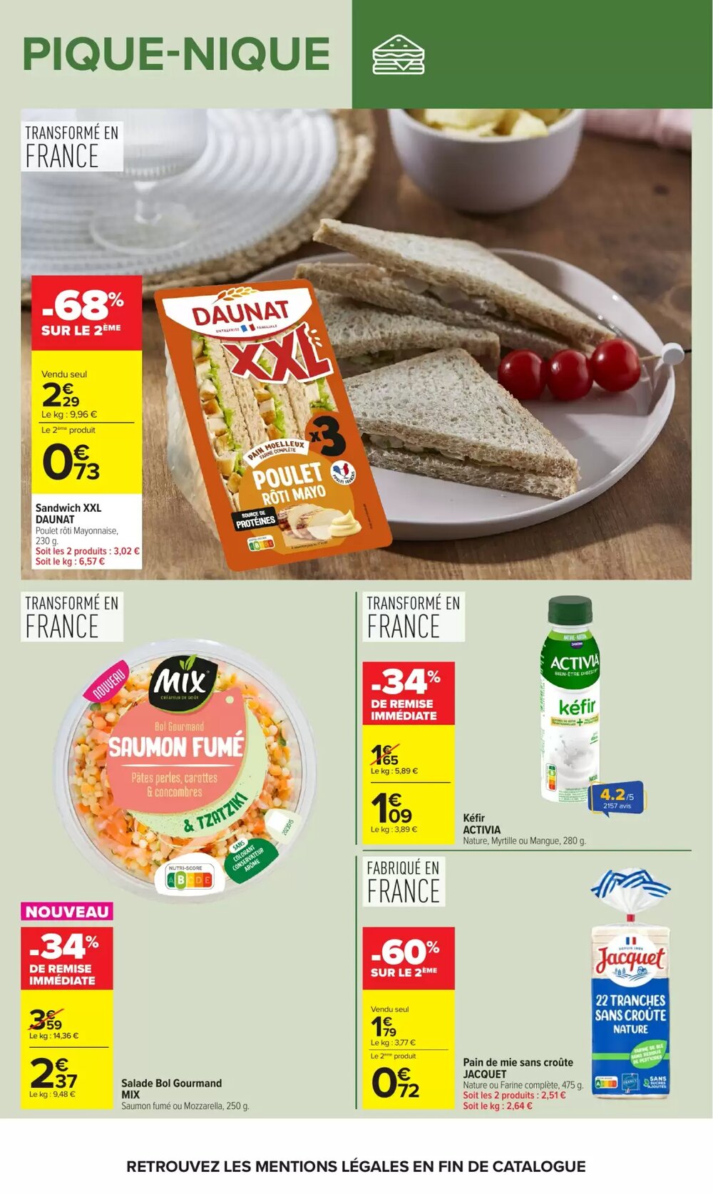 Prospectus promotionnel Carrefour valable à partir du 28/04/2026 - Page 11.