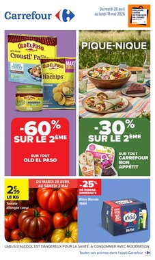 Prospectus promotionnel Carrefour valable à partir du 28/04/2026