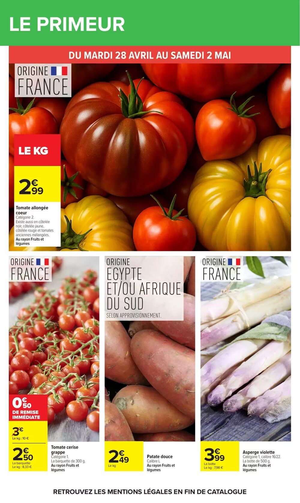 Prospectus promotionnel Carrefour valable à partir du 28/04/2026 - Page 28.