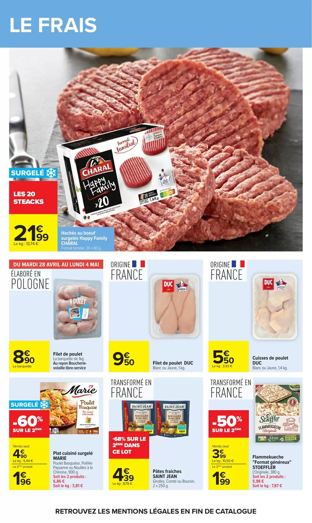 Prospectus promotionnel Carrefour valable à partir du 28/04/2026 - Page 32.