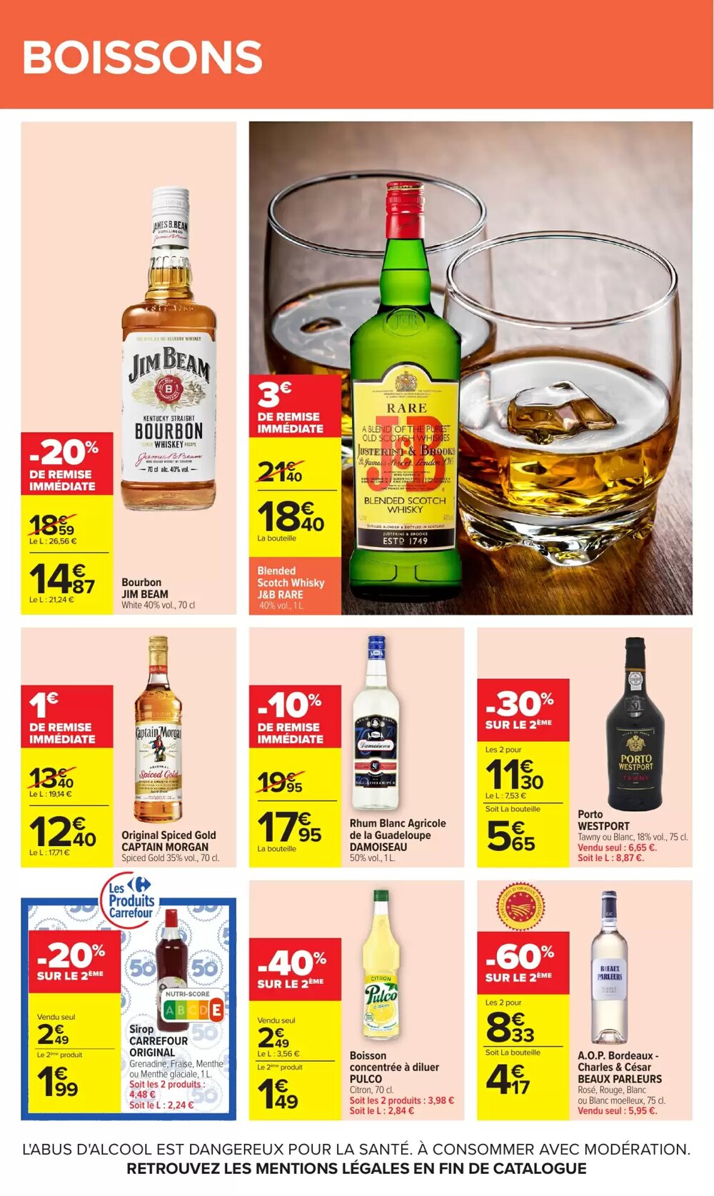 Prospectus promotionnel Carrefour valable à partir du 28/04/2026 - Page 39.