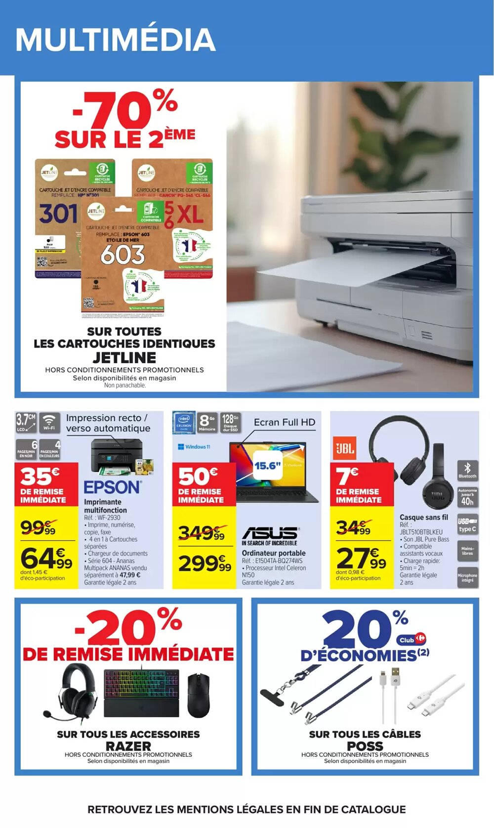 Prospectus promotionnel Carrefour valable à partir du 28/04/2026 - Page 54.