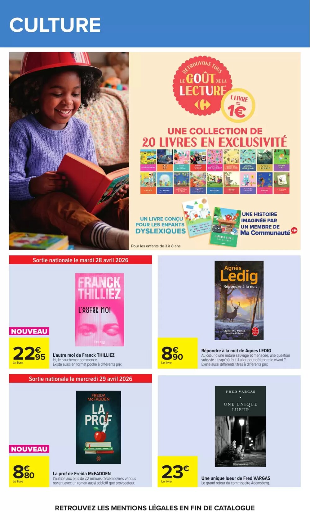 Prospectus promotionnel Carrefour valable à partir du 28/04/2026 - Page 55.