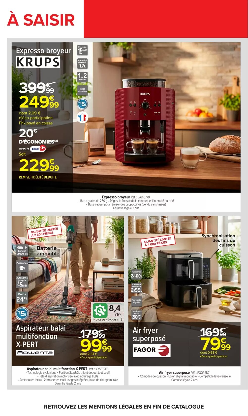 Prospectus promotionnel Carrefour valable à partir du 28/04/2026 - Page 56.