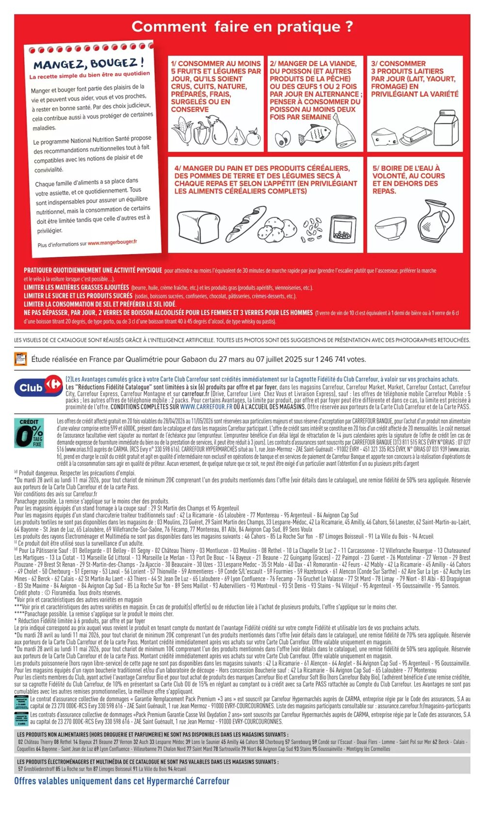 Prospectus promotionnel Carrefour valable à partir du 28/04/2026 - Page 63.