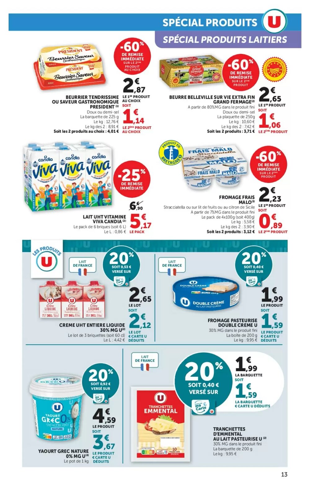 Prospectus promotionnel U Express valable à partir du 28/04/2026 - Page 13.