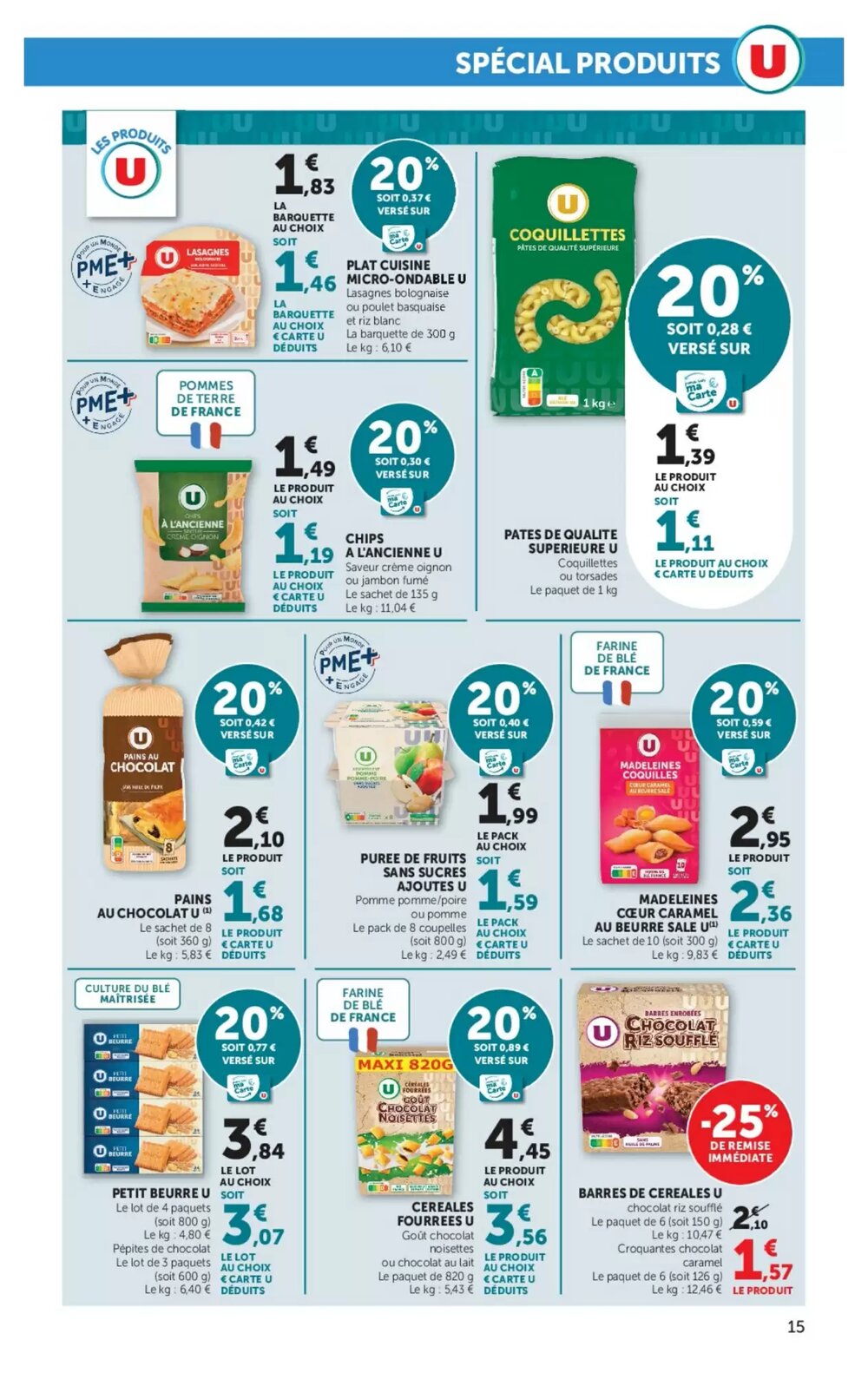 Prospectus promotionnel U Express valable à partir du 28/04/2026 - Page 15.