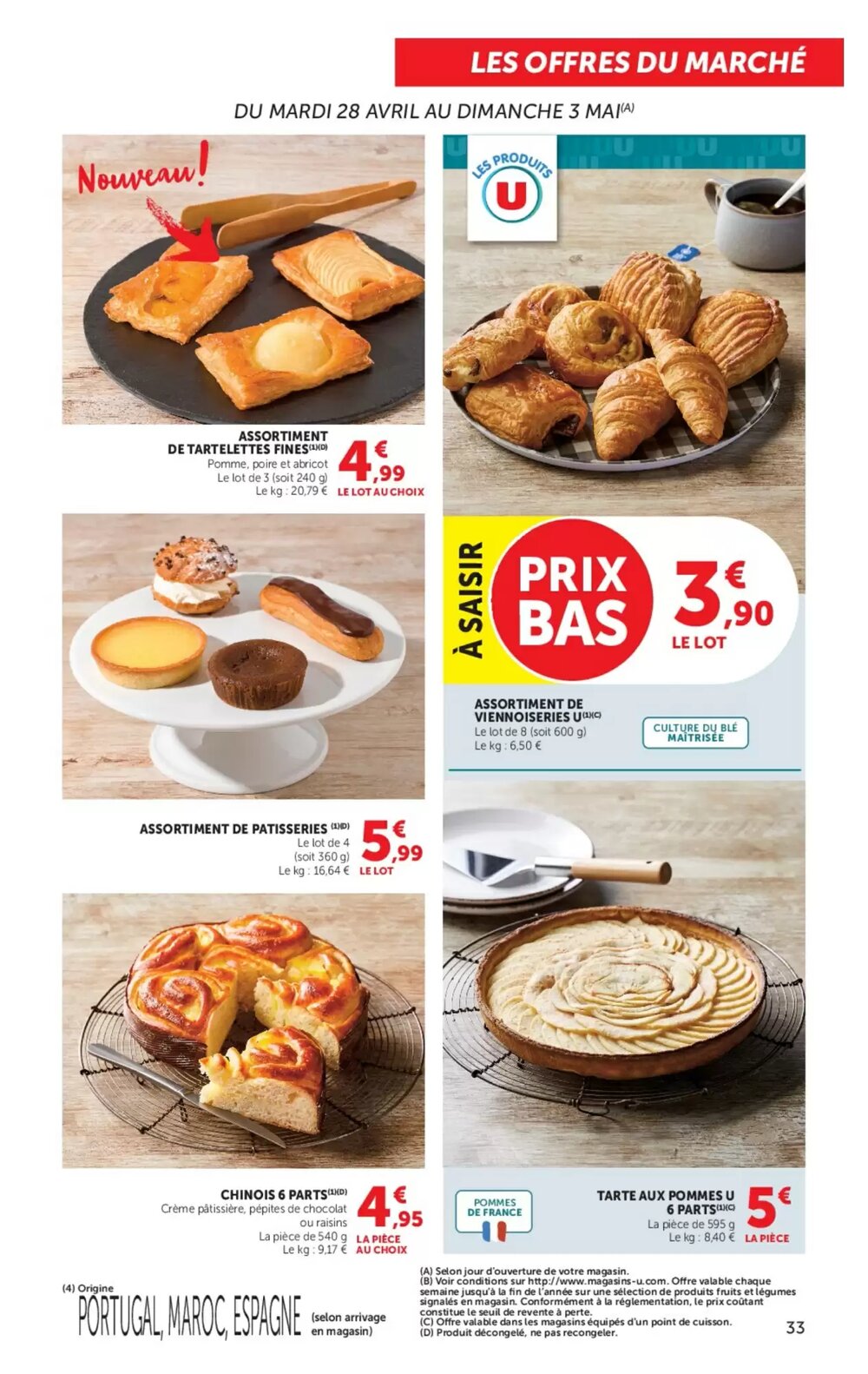 Prospectus promotionnel U Express valable à partir du 28/04/2026 - Page 33.