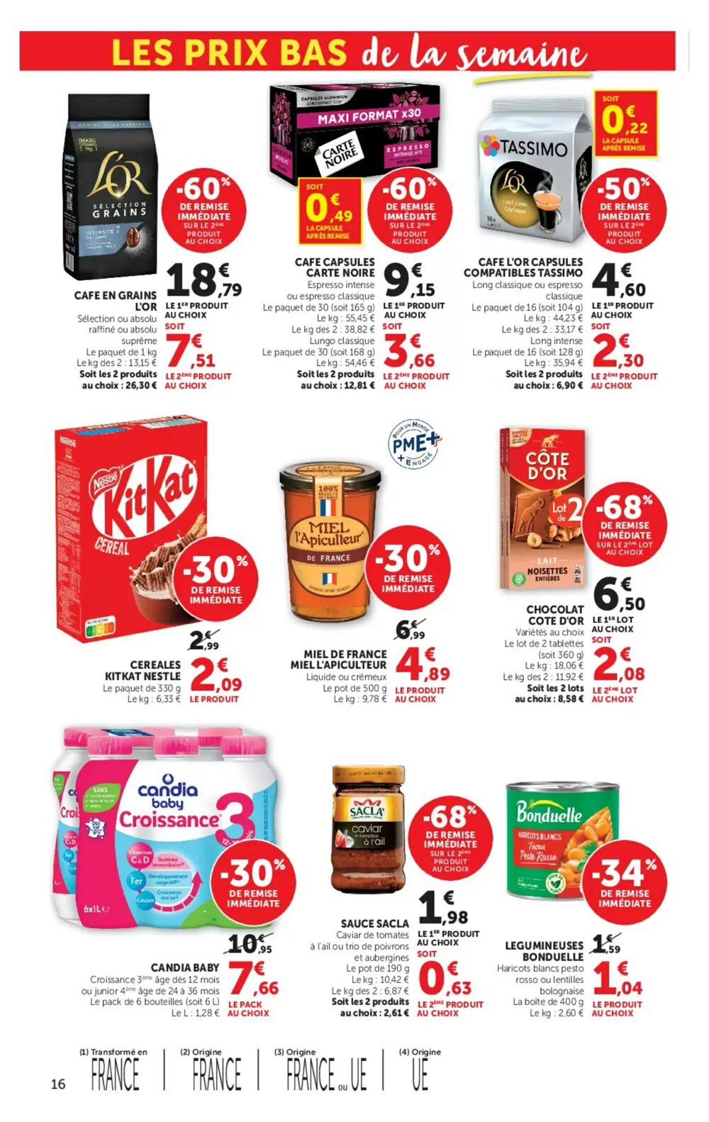 Prospectus promotionnel Super U valable à partir du 28/04/2026 - Page 16.