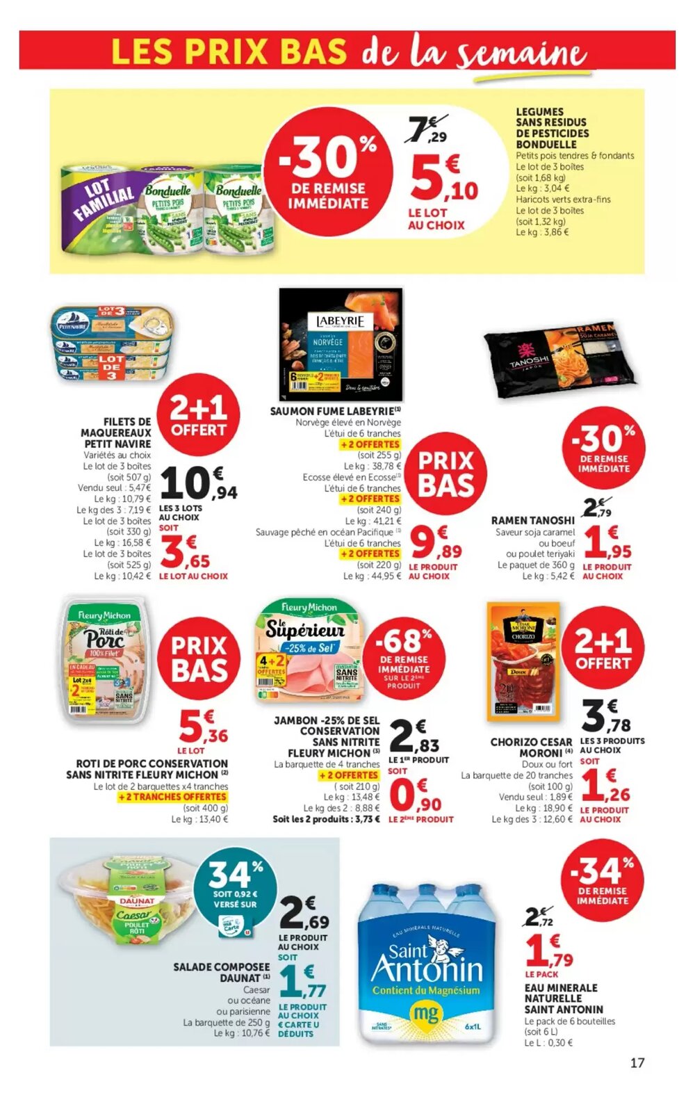 Prospectus promotionnel Super U valable à partir du 28/04/2026 - Page 17.