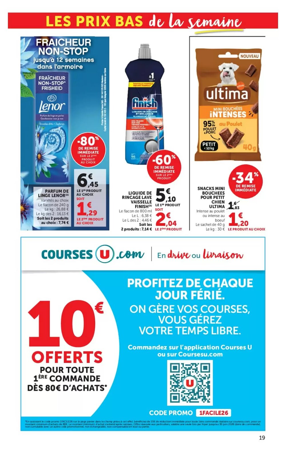 Prospectus promotionnel Super U valable à partir du 28/04/2026 - Page 19.