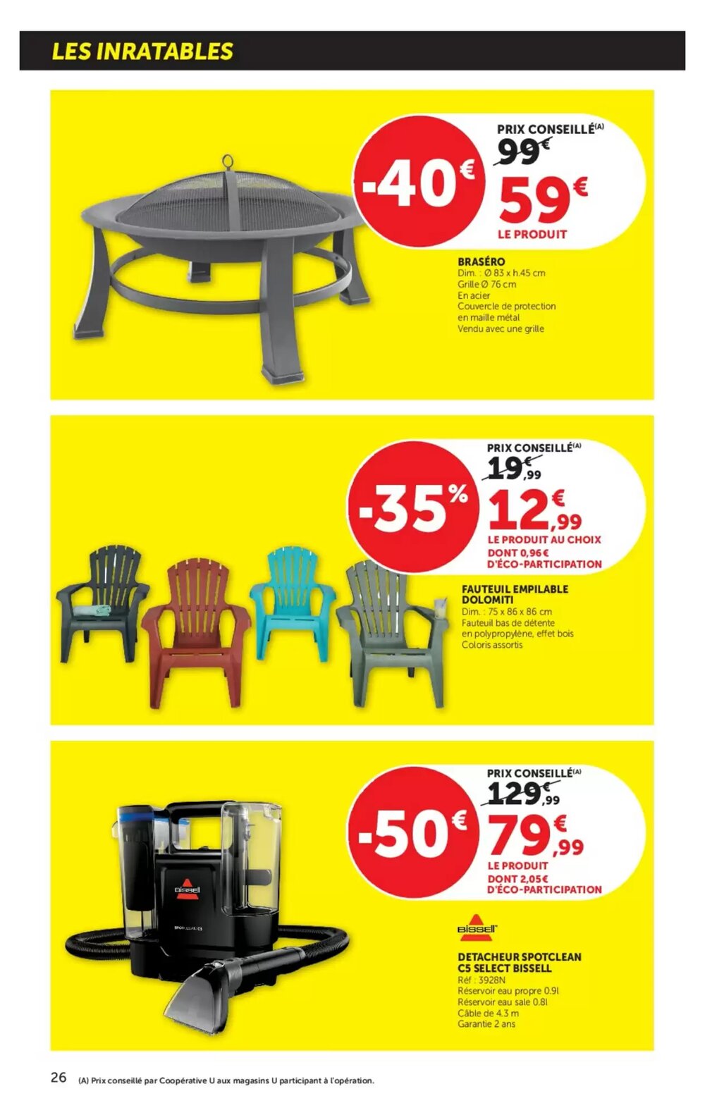 Prospectus promotionnel Super U valable à partir du 28/04/2026 - Page 26.