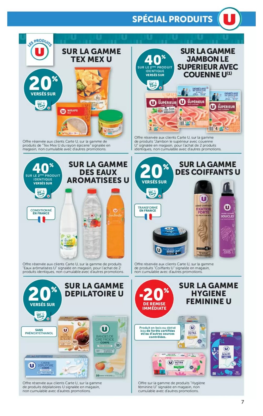 Prospectus promotionnel Super U valable à partir du 28/04/2026 - Page 7.