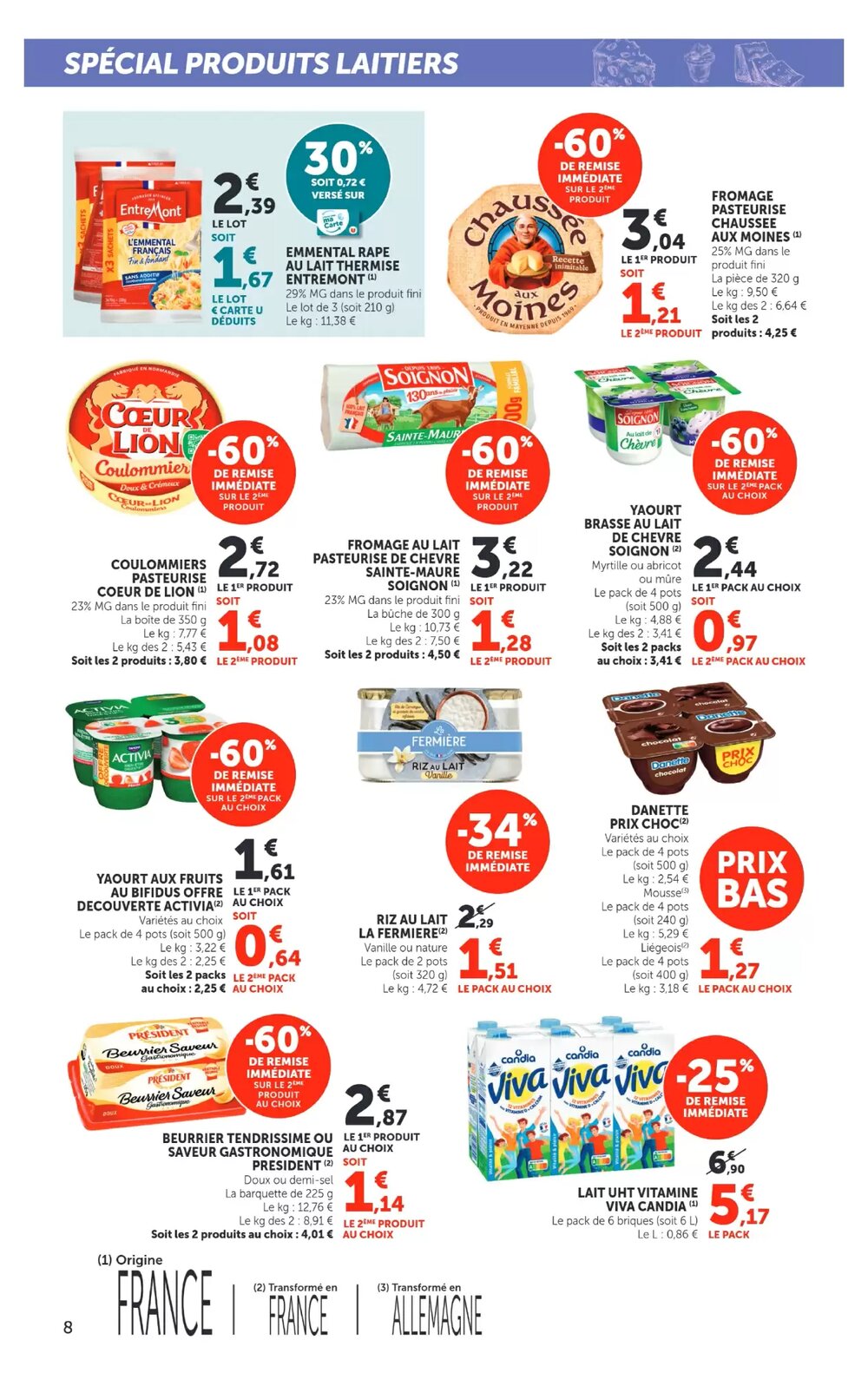 Prospectus promotionnel Super U valable à partir du 28/04/2026 - Page 8.