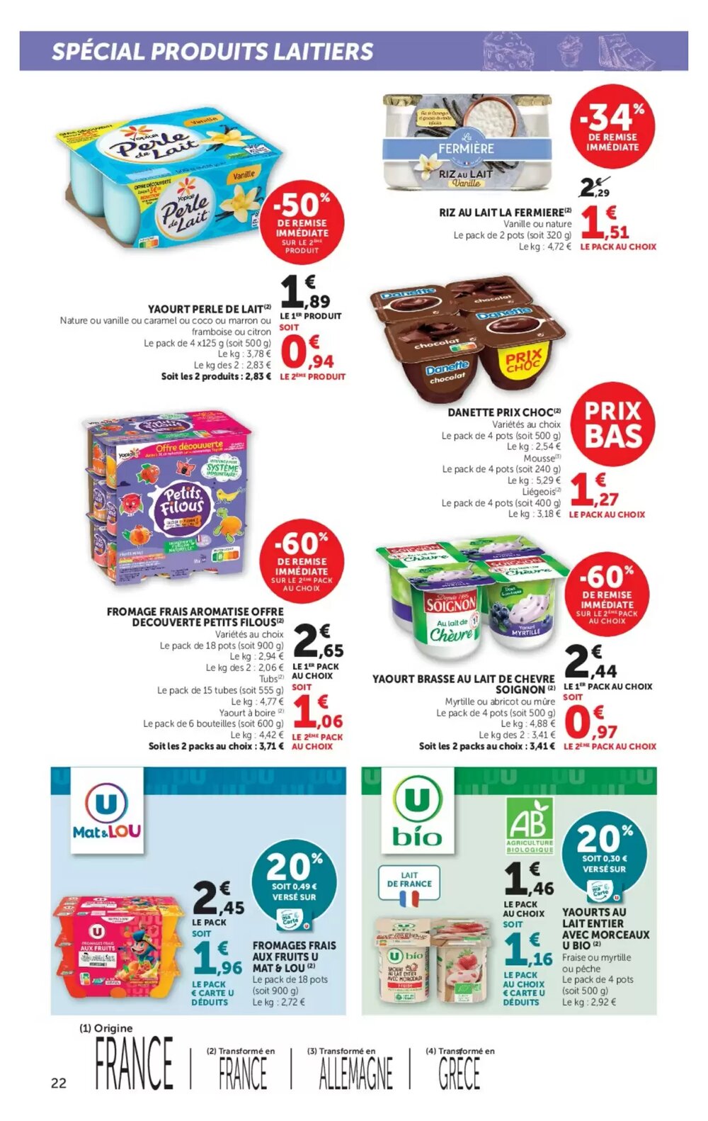 Prospectus promotionnel Hyper U valable à partir du 28/04/2026 - Page 22.