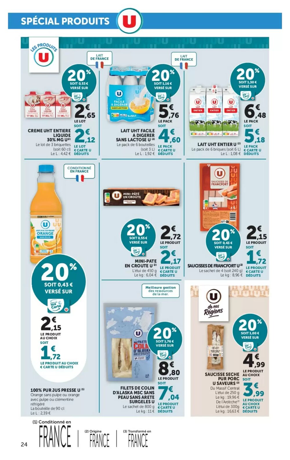 Prospectus promotionnel Hyper U valable à partir du 28/04/2026 - Page 24.