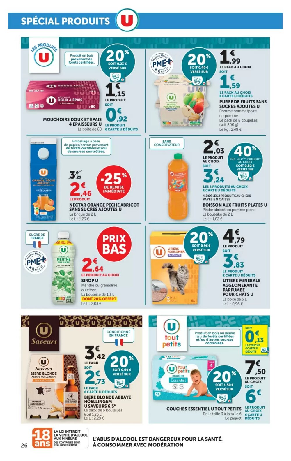 Prospectus promotionnel Hyper U valable à partir du 28/04/2026 - Page 26.