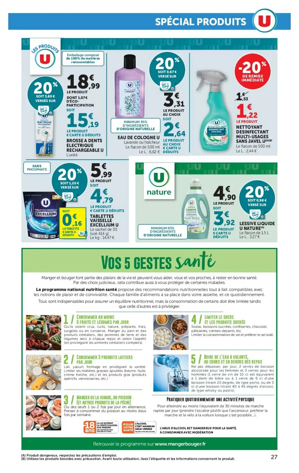 Prospectus promotionnel Hyper U valable à partir du 28/04/2026 - Page 27.