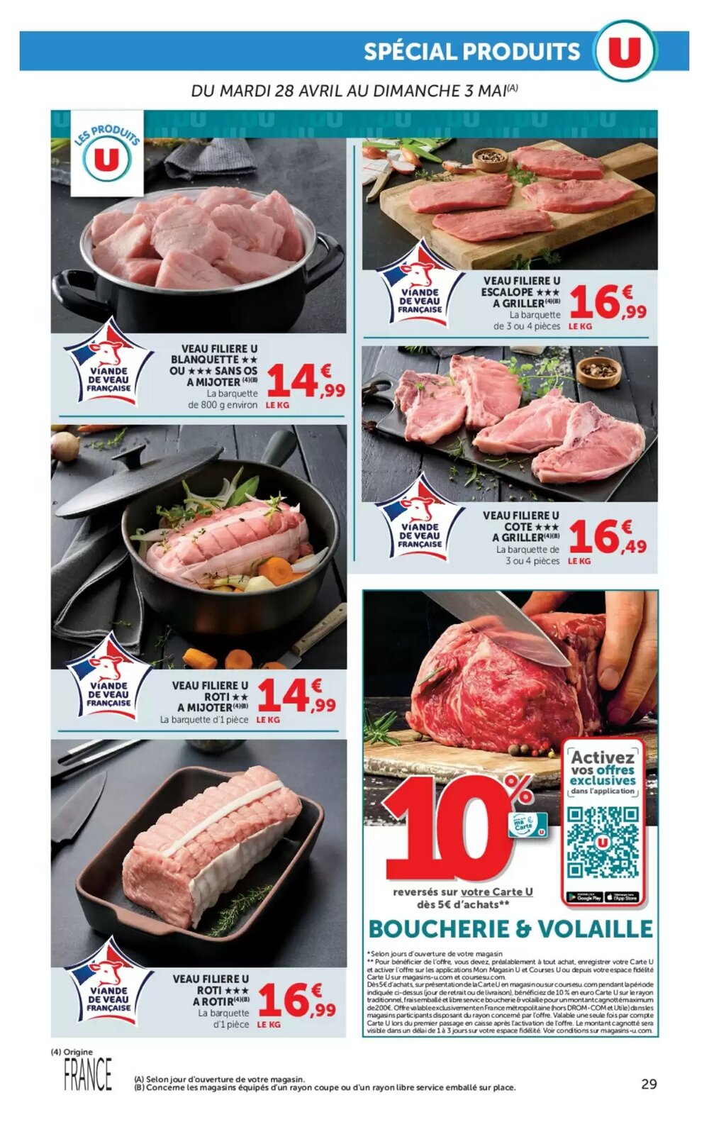 Prospectus promotionnel Hyper U valable à partir du 28/04/2026 - Page 29.