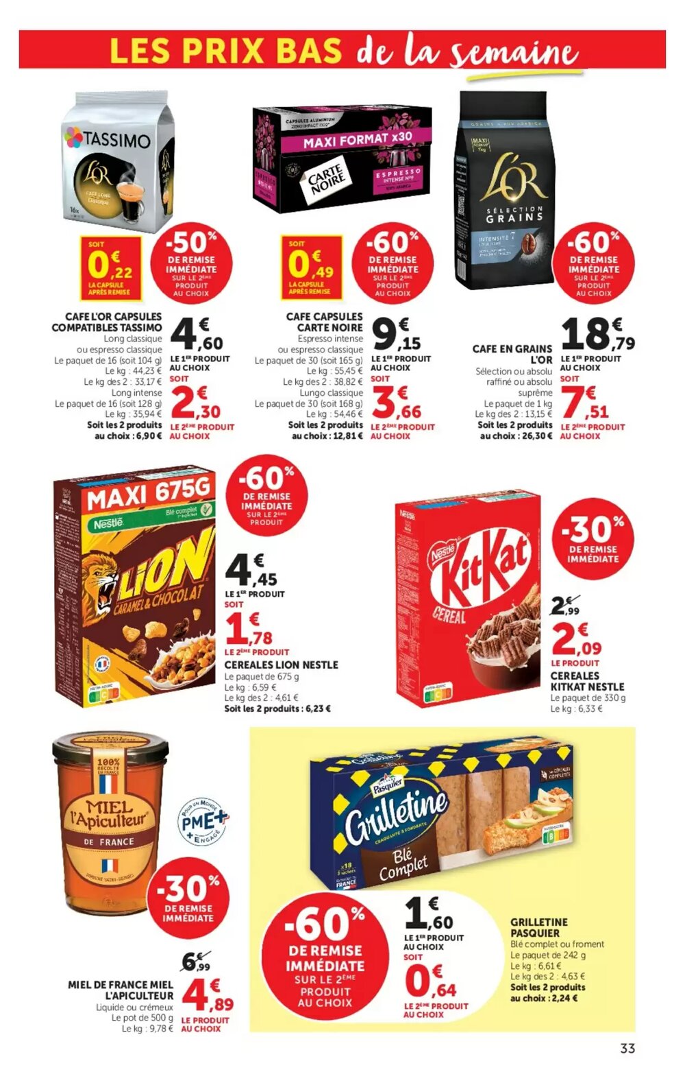 Prospectus promotionnel Hyper U valable à partir du 28/04/2026 - Page 33.