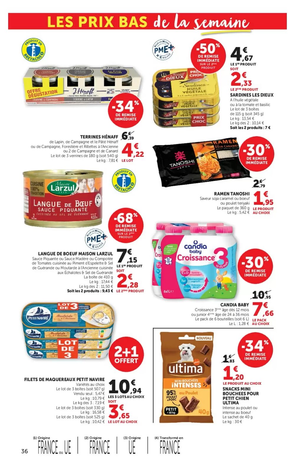 Prospectus promotionnel Hyper U valable à partir du 28/04/2026 - Page 36.