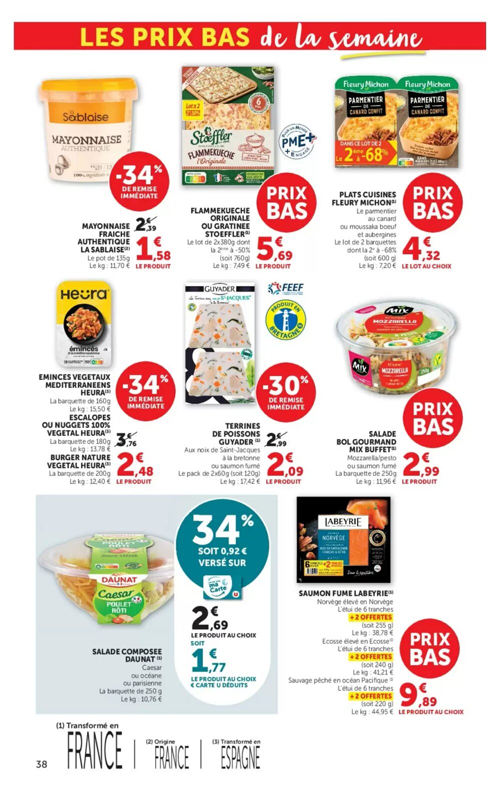 Prospectus promotionnel Hyper U valable à partir du 28/04/2026 - Page 38.