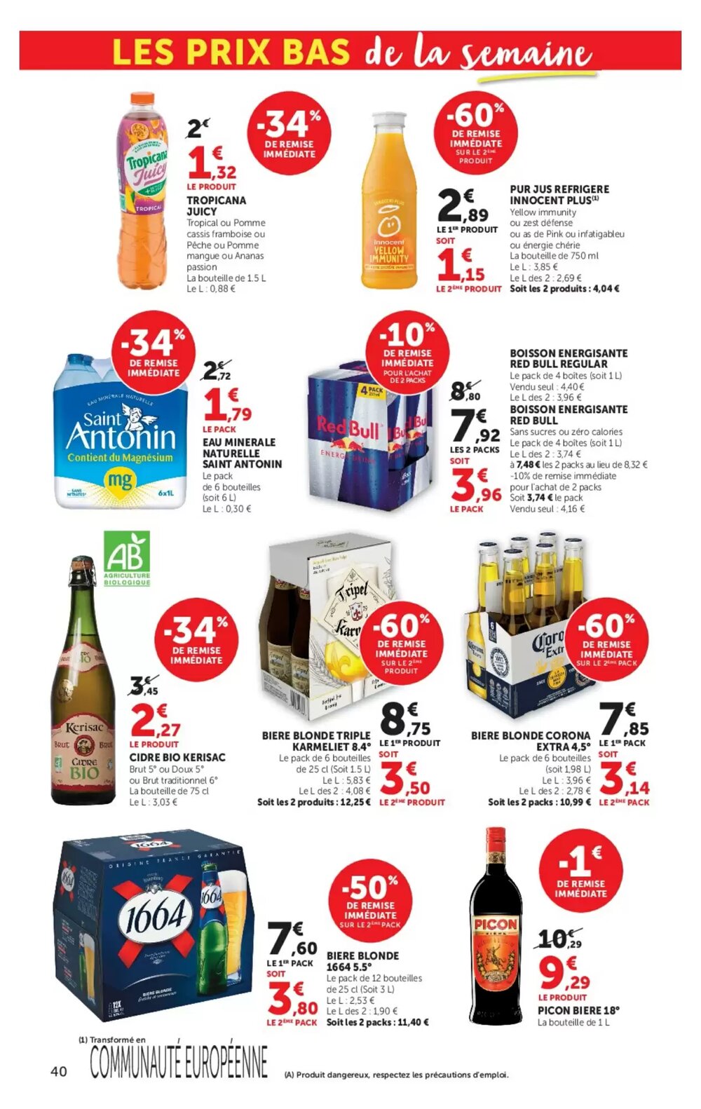 Prospectus promotionnel Hyper U valable à partir du 28/04/2026 - Page 40.