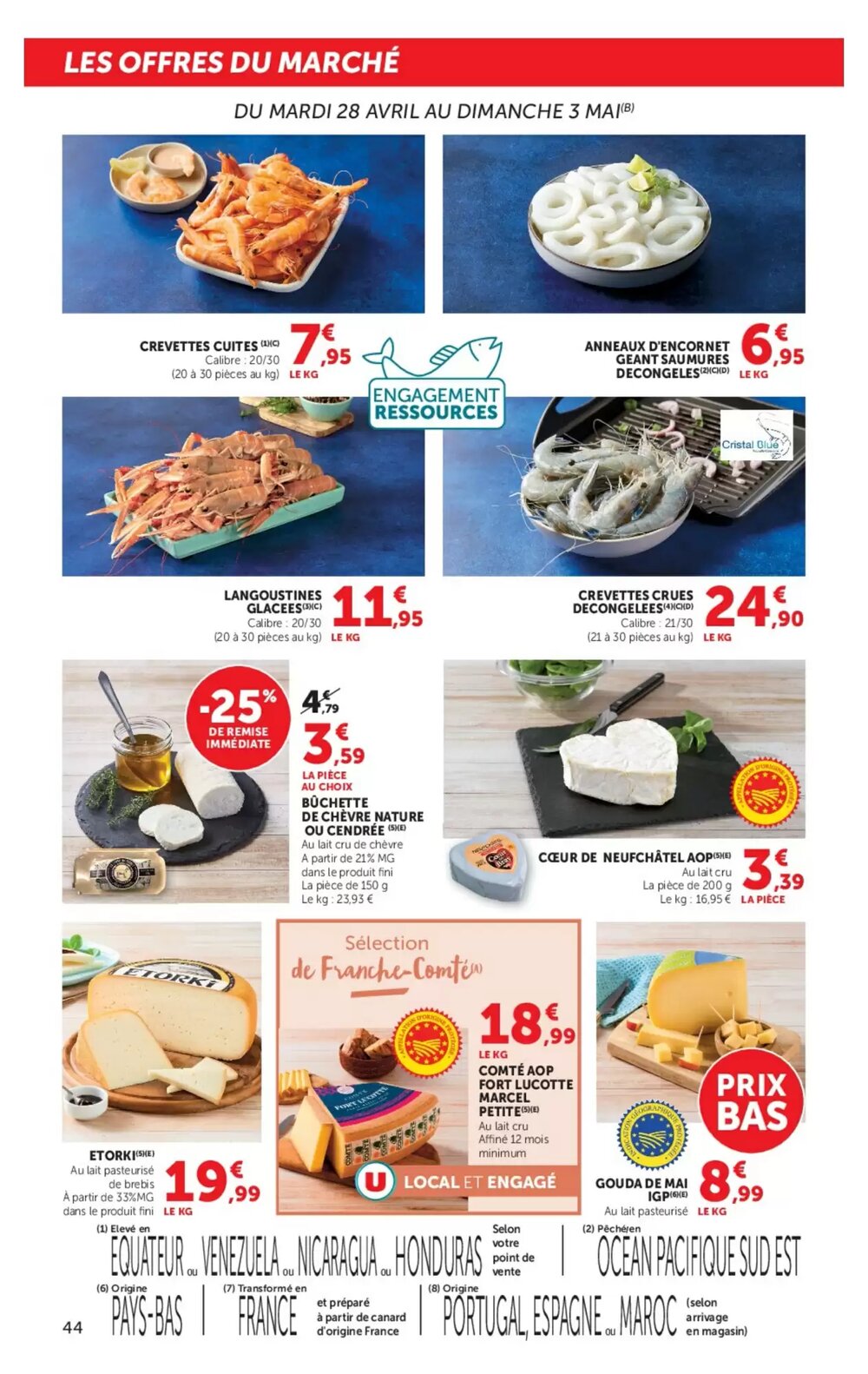 Prospectus promotionnel Hyper U valable à partir du 28/04/2026 - Page 44.