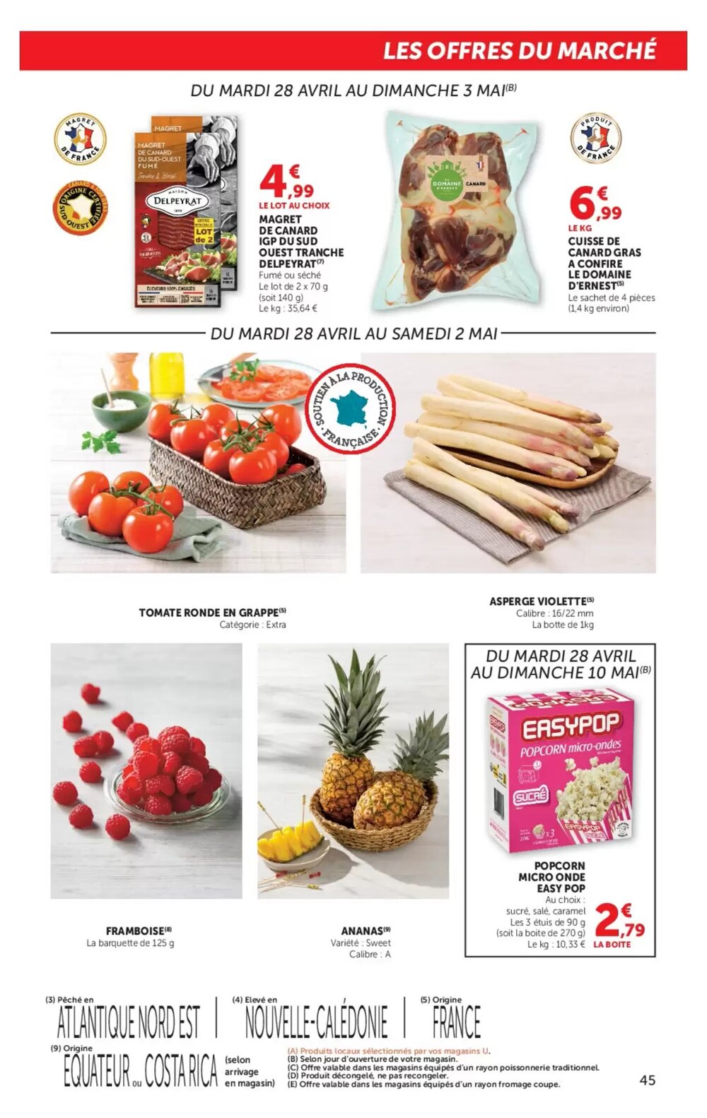 Prospectus promotionnel Hyper U valable à partir du 28/04/2026 - Page 45.