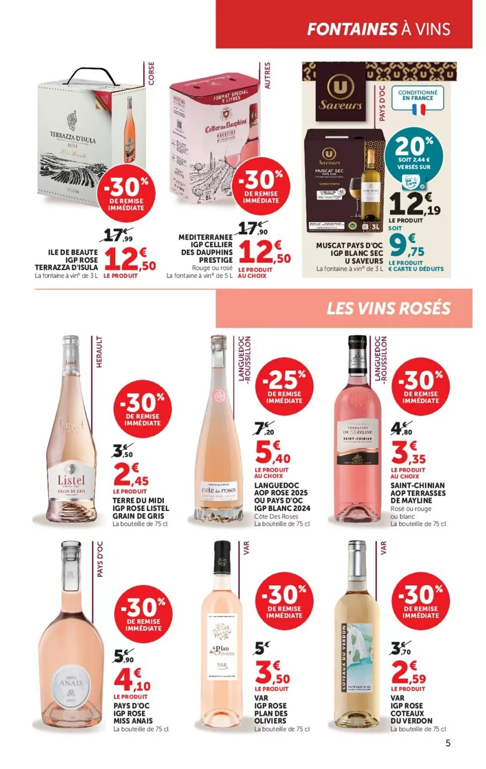 Prospectus promotionnel Hyper U valable à partir du 28/04/2026 - Page 5.