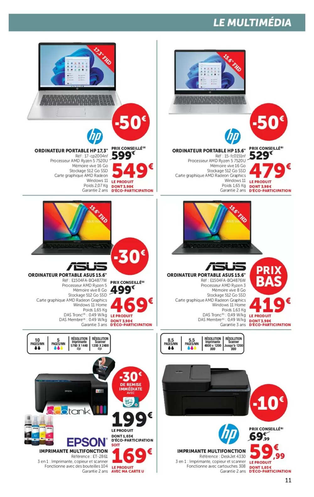 Prospectus promotionnel Hyper U valable à partir du 28/04/2026 - Page 11.