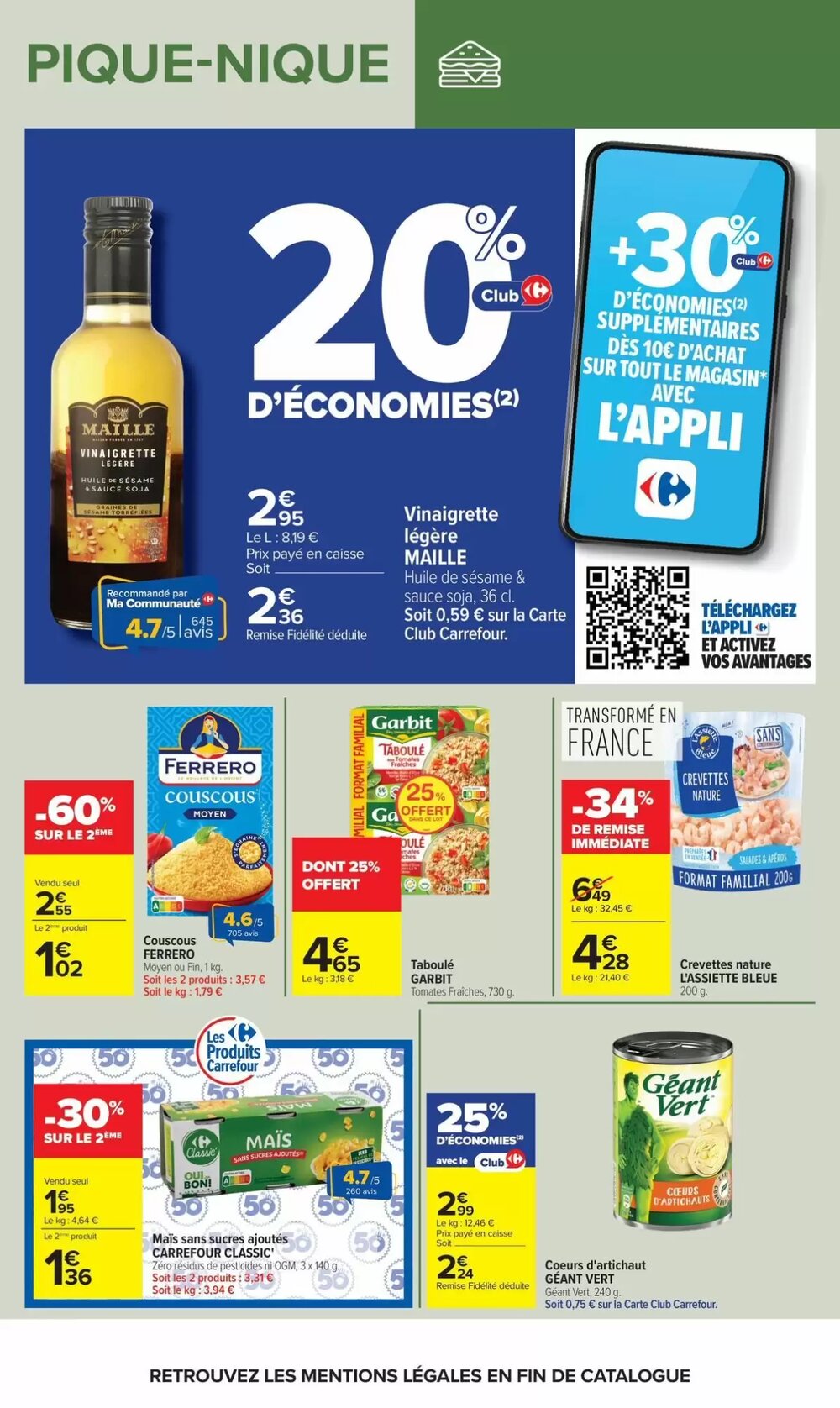 Prospectus promotionnel Carrefour valable à partir du 28/04/2026 - Page 15.