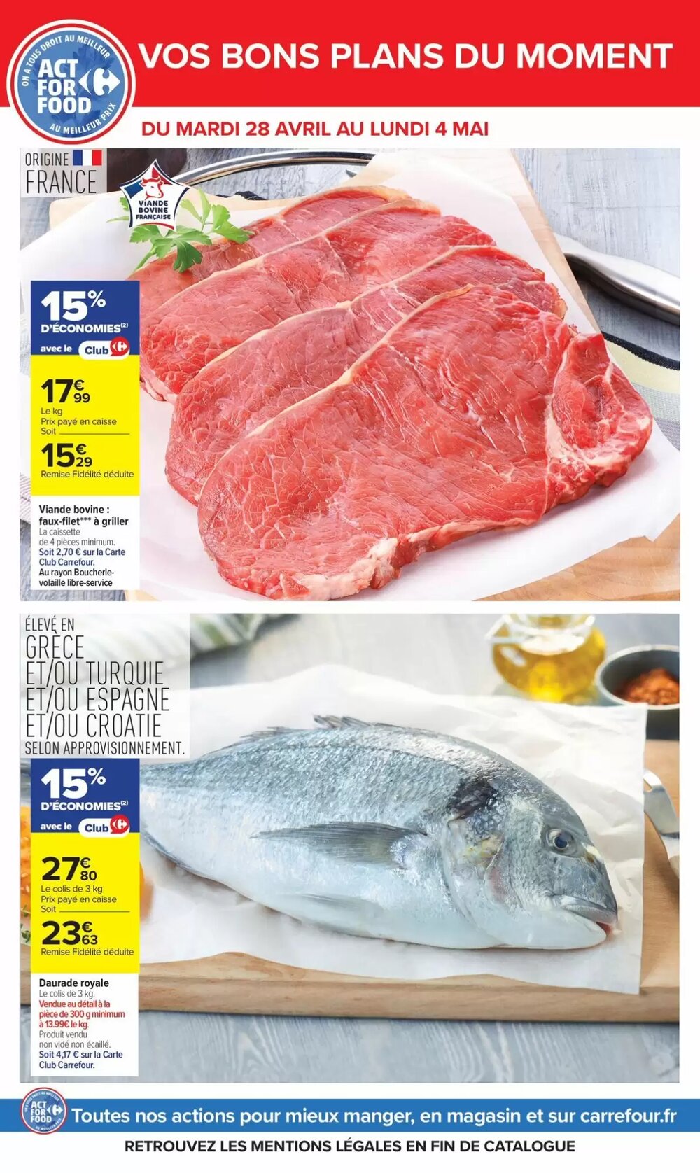 Prospectus promotionnel Carrefour valable à partir du 28/04/2026 - Page 28.