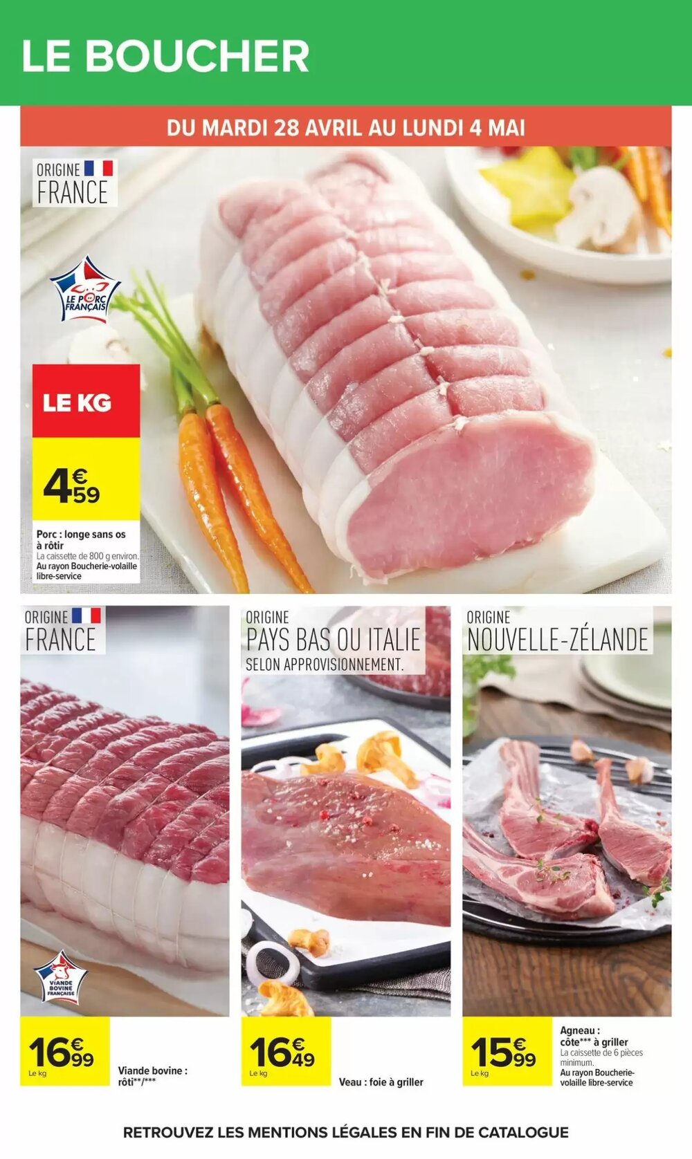 Prospectus promotionnel Carrefour valable à partir du 28/04/2026 - Page 29.