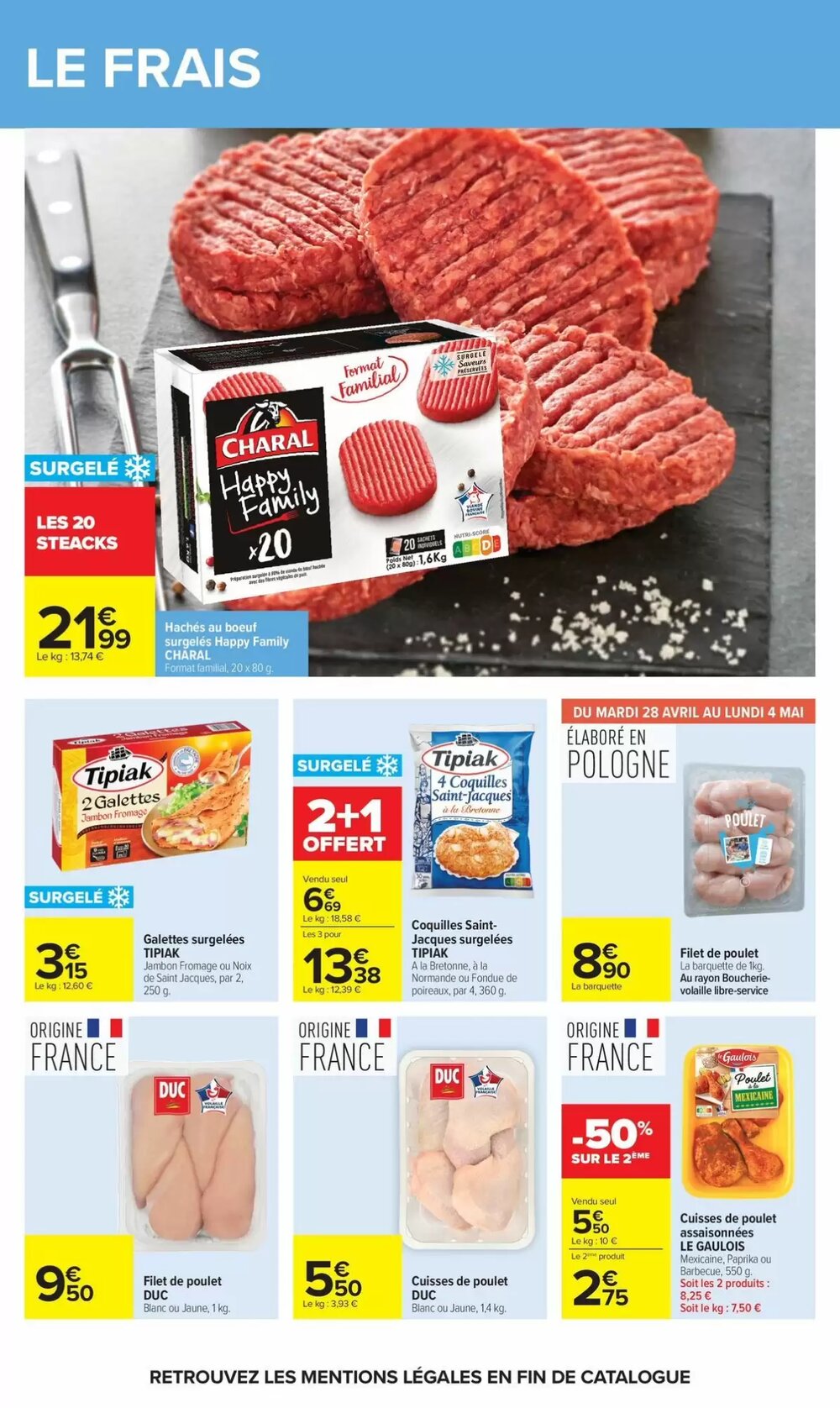 Prospectus promotionnel Carrefour valable à partir du 28/04/2026 - Page 38.