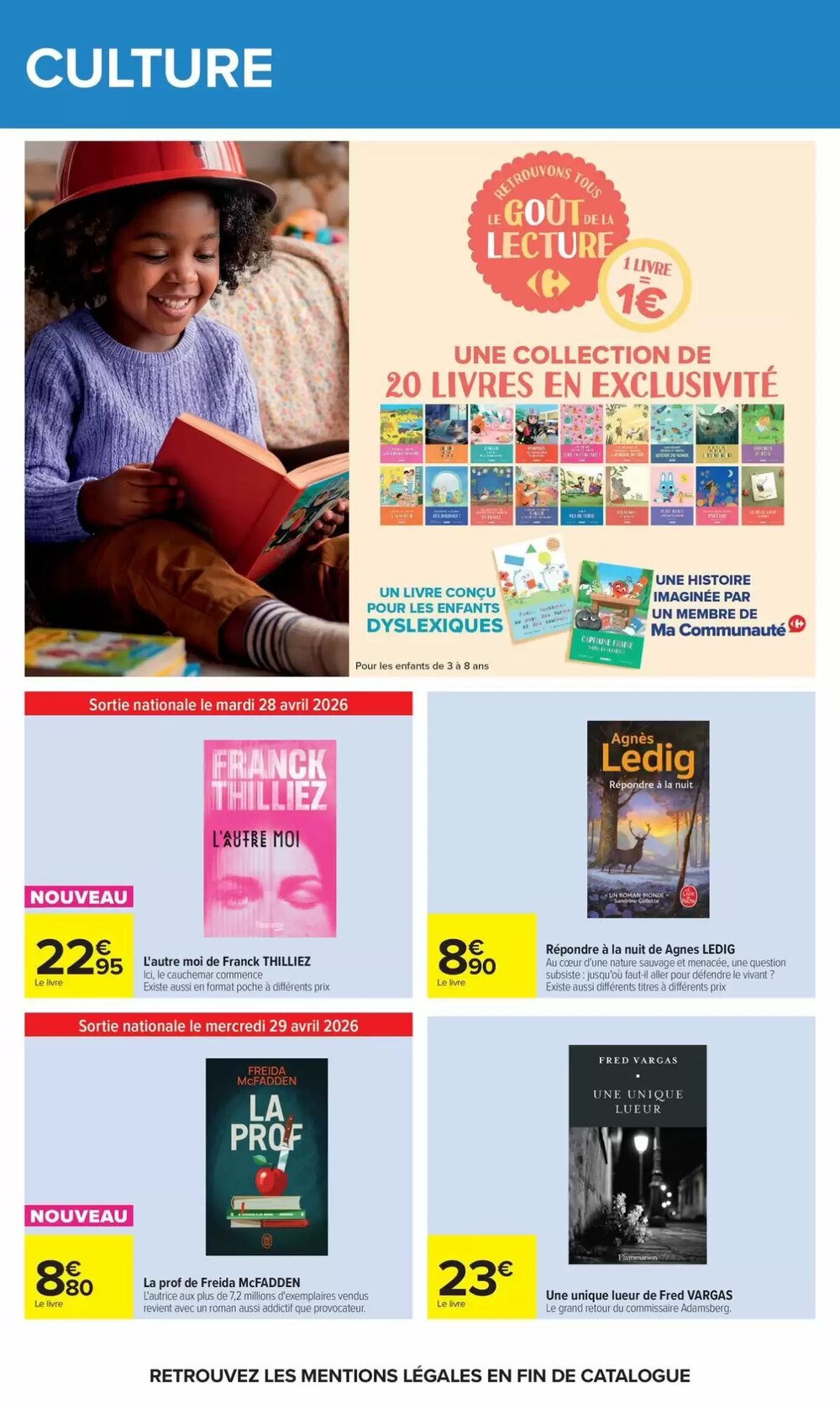 Prospectus promotionnel Carrefour valable à partir du 28/04/2026 - Page 67.