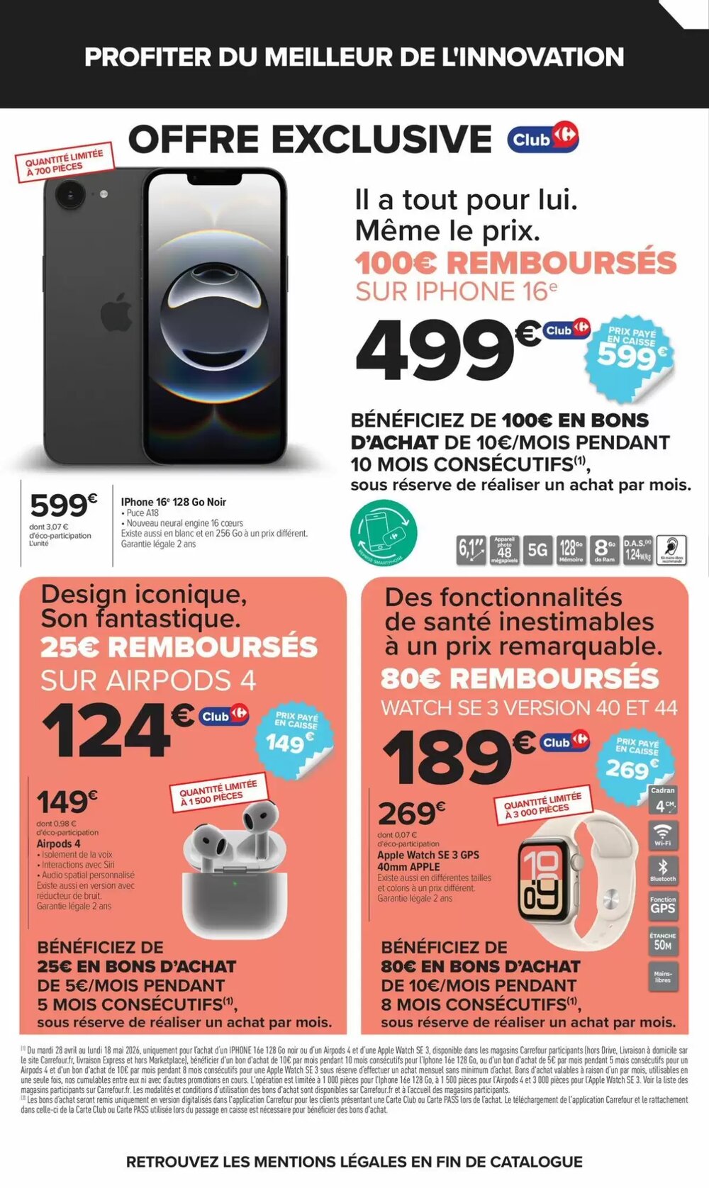 Prospectus promotionnel Carrefour valable à partir du 28/04/2026 - Page 20.