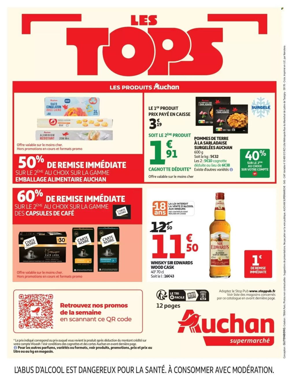 Prospectus promotionnel Auchan valable à partir du 28/04/2026 - Page 12.